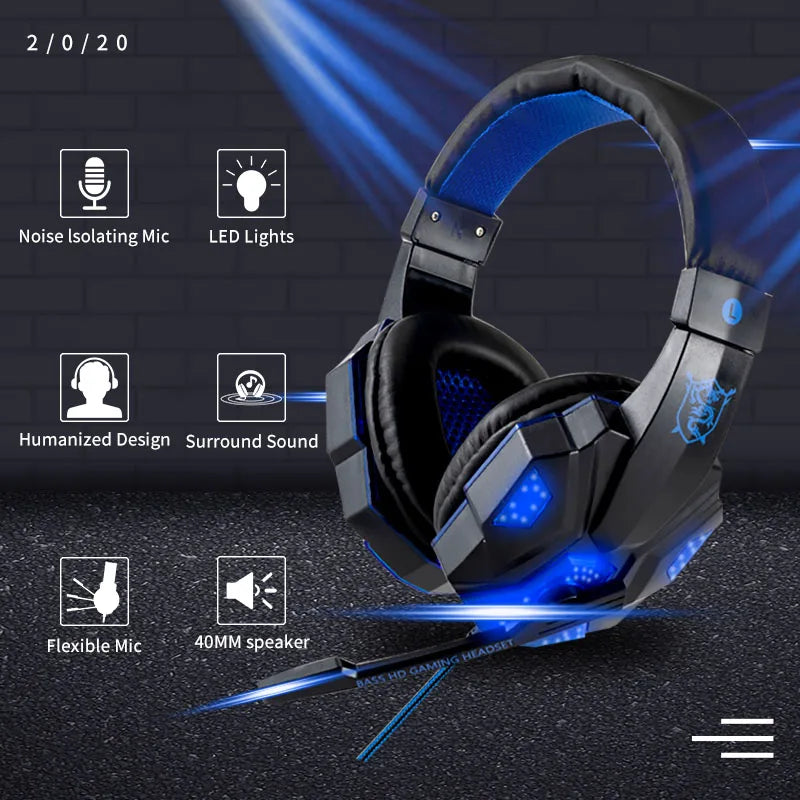 LED Gaming Headphones