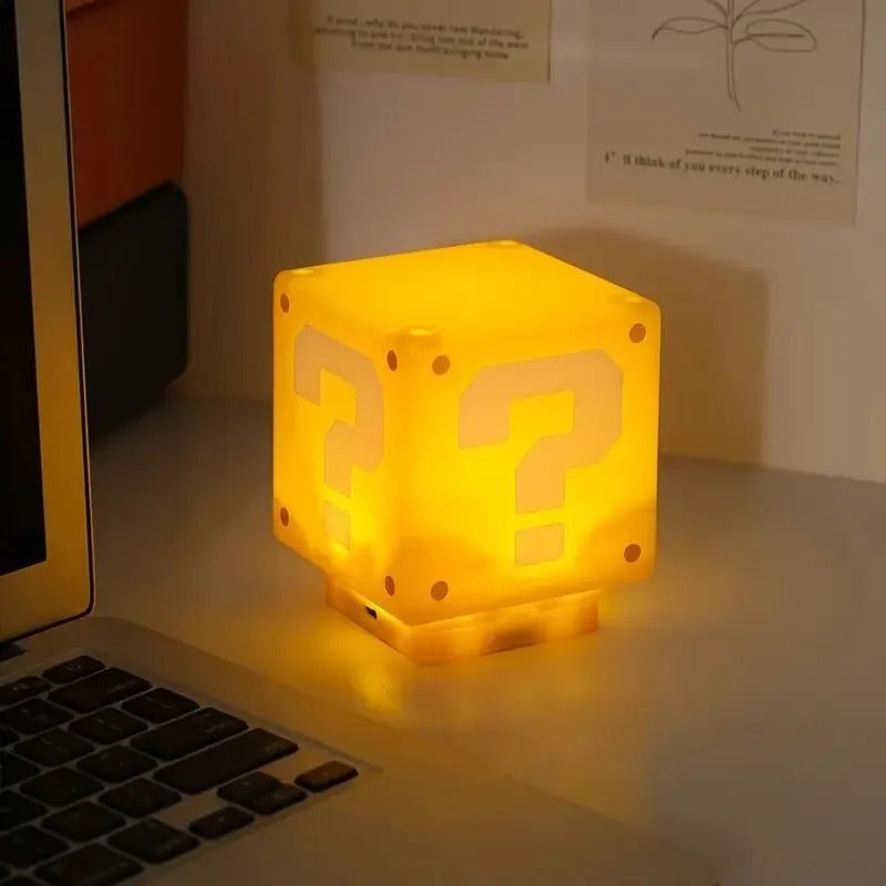 LED Question Mark Brick Night Light